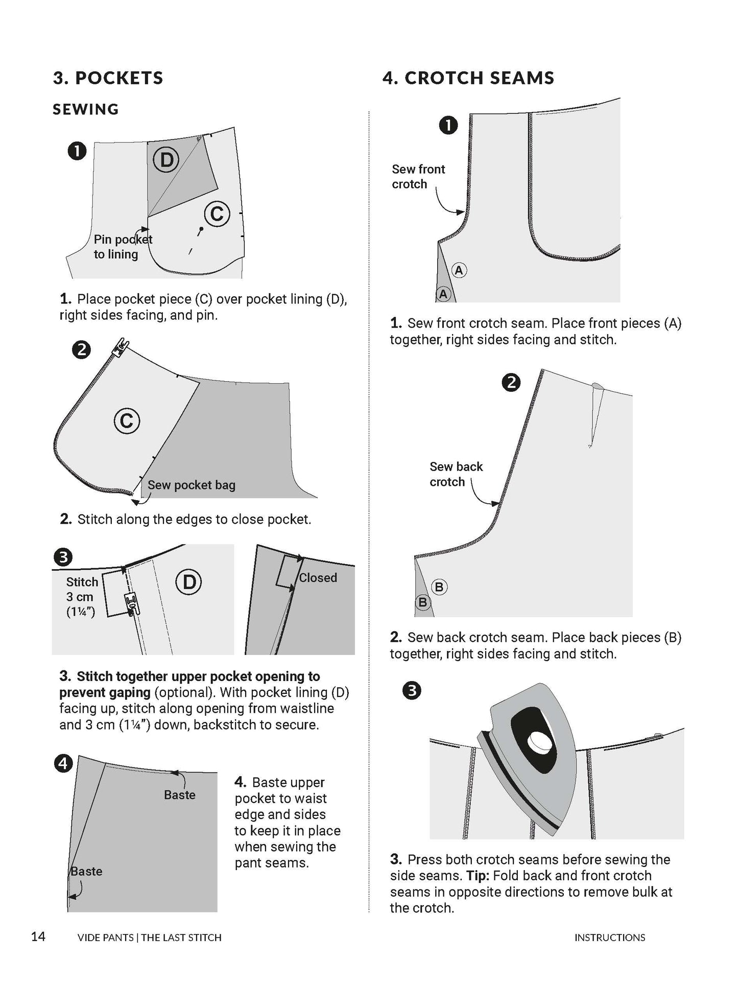 Vide Knit Pants Pattern