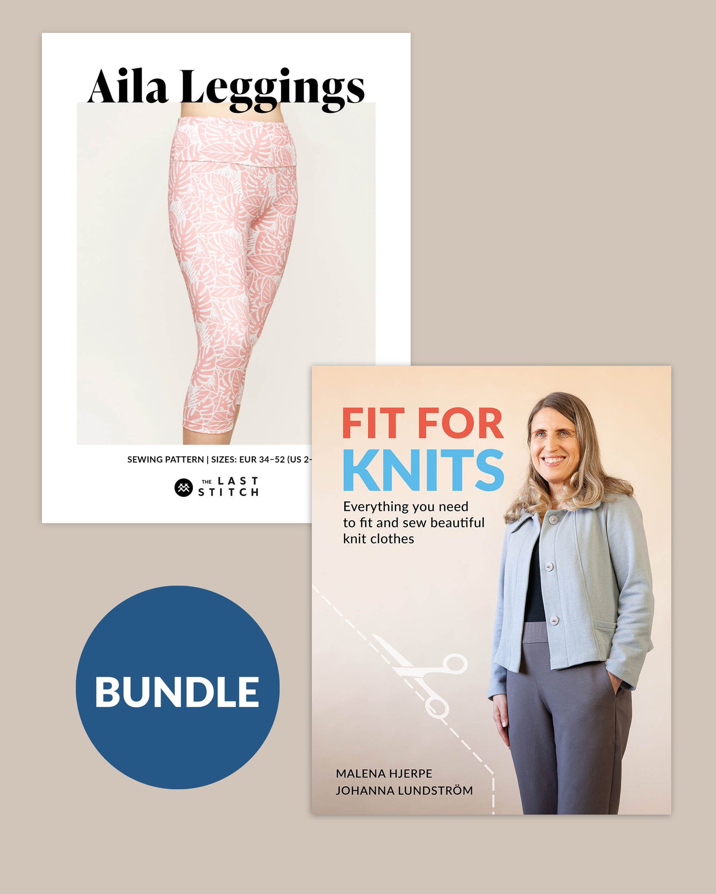 Aila Leggings PDF Pattern + Fit for Knits Ebook Bundle (PDF)