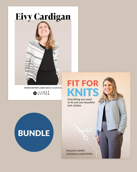 Eivy Cardigan PDF Pattern + Fit for Knits Ebook Bundle (PDF)