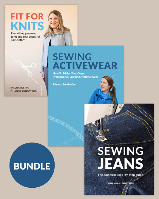Fit for Knits + Sewing Jeans + Sewing Activewear – Ebook Bundle (PDF)