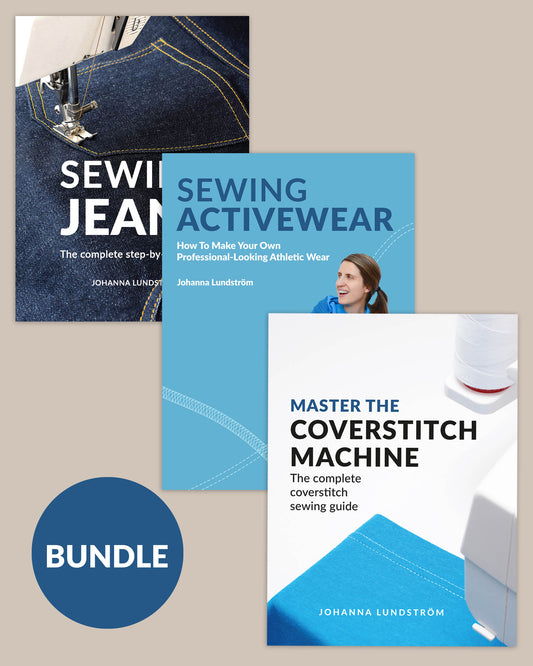Master the Coverstitch Machine + Sewing Jeans + Sewing Activewear – Ebook Bundle (PDF)