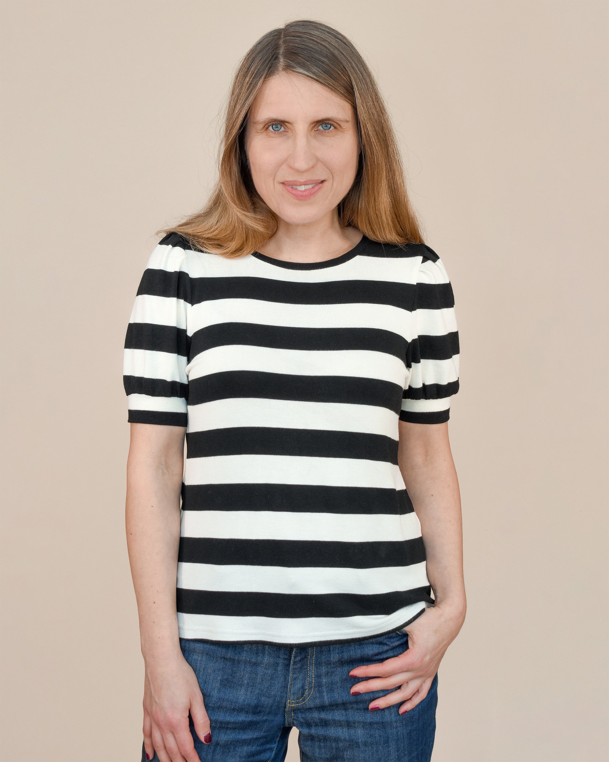 Gurli Puff Sleeve Top – PDF Sewing Pattern