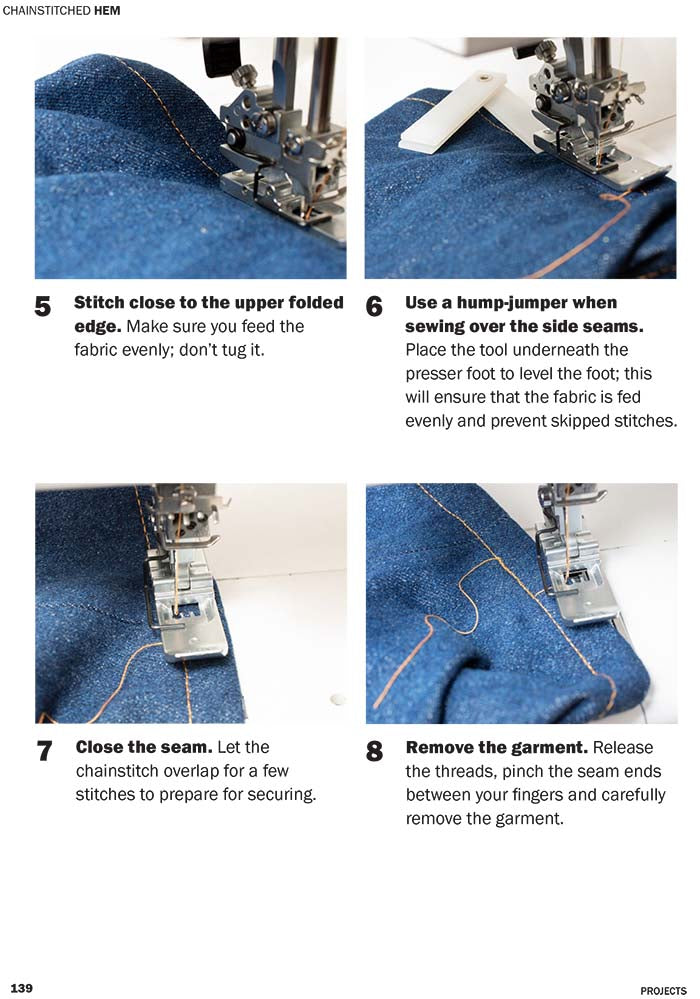 Master the Coverstitch Machine + Sewing Jeans + Sewing Activewear – Eb –  The Last Stitch