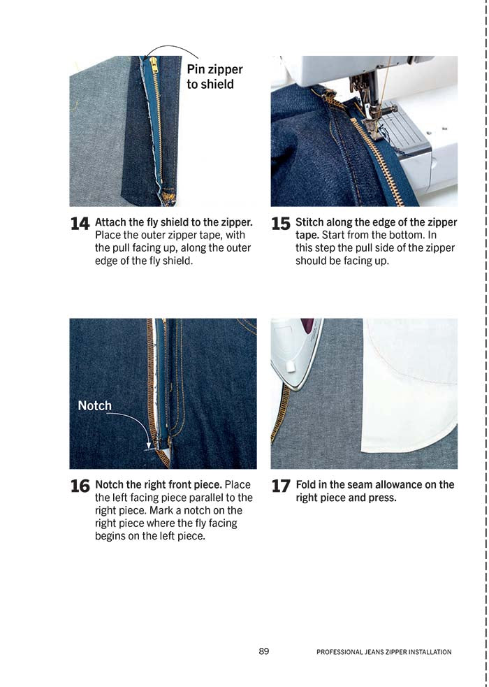 Sewing Jeans: The Complete Step-By-Step Guide – Ebook